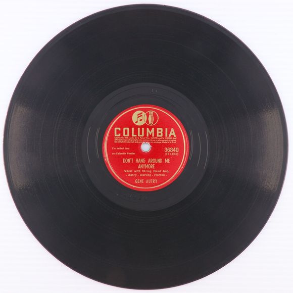 Gene Autry – Don't Hang Around Me Anymore / Address Unknown 78 rpm Record 36840 - Picture 2 of 16